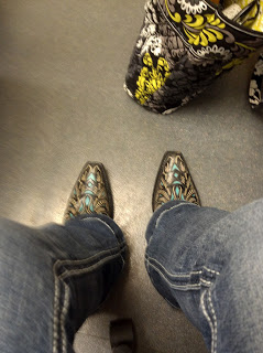 Stepping out of my comfort zone in new Boot Barn boots!