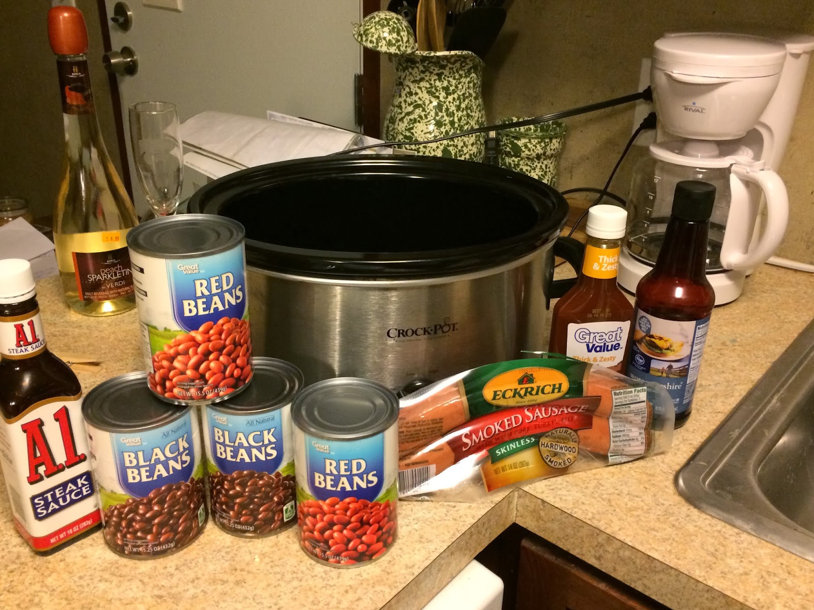 A Party in Your Mouth –  Deck of Cards Beans and Rice in the Crockpot