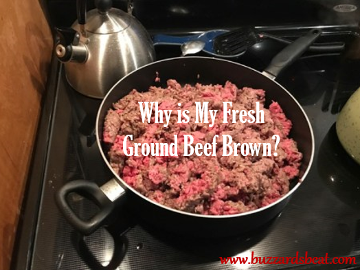Why is My Fresh Ground Beef Brown?