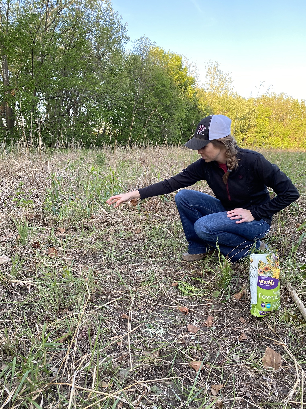 Growing Grass and Planting Flowers for Ranch Sustainability